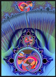 Probing the Depths painting by Caterina Lionti